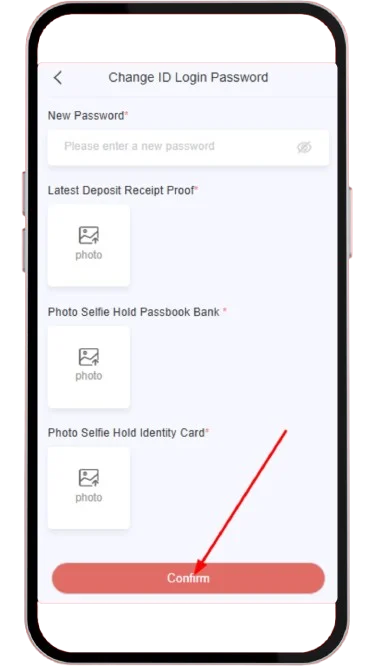Submit your before login issue to get resolution